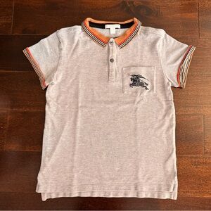 Burberry Children Gray Polo Shirt (12Y)